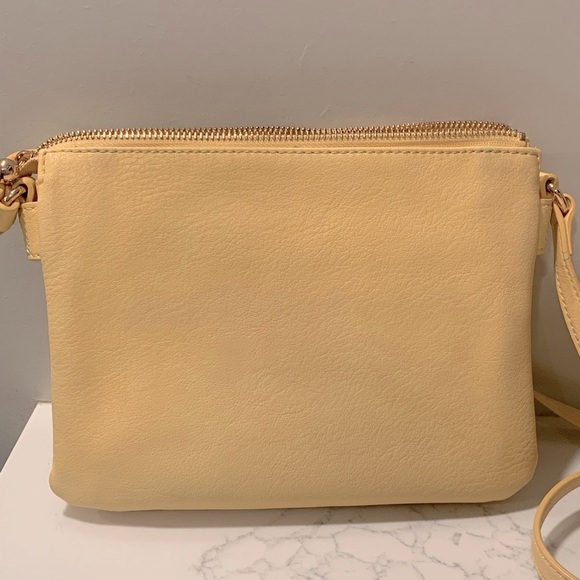 5/$25 LC Lauren Conrad Yellow Crossbody - Picture 2 of 10